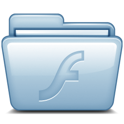 Flash Blue Icon 256x256 png
